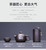 Yixing Clay Zisha Portable Gongfu Tea Set Teapot Caddy & 4 Teacups