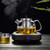 Yu Run Glass Lead Free Borosilicate Heat Resistant Teapot Stainless Steel Infuser
