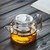 Ling Yun Glass Lead Free Borosilicate Heat Resistant Teapot With Infuser