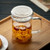 Concentric Glass Tea Mug 