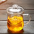 Feng Yun Glass Loose Leaf Tea Mug with Infuser 400ml