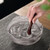 Shuimo Handmade Heat Resistant Glass Cha Xi Water Bowl for Gongfu Tea Cups 1100ml