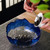 Skyrim Chui Mu Wen Handmade Heat Resistant Glass Cha Xi Water Bowl for Gongfu Tea Cups 1500ml