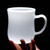 Jade Porcelain Glass Loose Leaf Tea Mug With Infuser 360ml