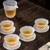 Misty White  Liu Li Glass Kungfu Tea Teapot And Teacup Set