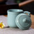 Qing Xin Zi Zai Ceramic Tea Mug with Lid 400ml