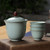 Yulan Bodhi Ice Cracked Glaze Ceramic Gongfu Tea Gaiwan Brewing Vessel 175ml