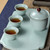 Yulan Bodhi Ceramic Kungfu Tea Teapot And Teacup Set