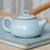 Xi Le Ru Kiln Ceramic Kungfu Tea Teapot And Teacup Set