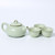 Xi Le Ru Kiln Ceramic Kungfu Tea Teapot And Teacup Set