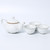 Pumpkin Ru Kiln Ceramic Kungfu Tea Teapot And Teacup Set