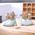 Lucky Cat Ru Kiln Ceramic Tea Pet Table Decoration Ornament