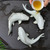 Three Fish Bao Ji Ru Kiln Ceramic Tea Pet Table Decoration Ornament