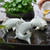 Three Fish Bao Ji Ru Kiln Ceramic Tea Pet Table Decoration Ornament