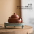Fangsong Ru KilnThree-legged Water Storage Ceramic Tea Tray