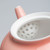 Pure Glaze Pink Ceramic Chinese Kung Fu Tea Teapot 150ml