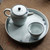 Hibiscus Ceramic Gongfu Tea Tasting Teacup 50ml