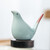 Black Red-tailed Bird Ceramic Tea Pet Table Decoration Ornament