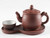 Yixing Zisha Clay Tea Set Teapot Teacup and Tray 