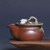 Chai Shao Hand Grasp Teapot 15# Handmade Wood-Fired Ceremic Teapot 200ml