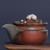 Chai Shao Hand Grasp Teapot 39# Handmade Wood-Fired Ceremic Teapot 200ml