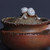 Chai Shao Hand Grasp Teapot 85# Handmade Wood-Fired Ceremic Teapot 180ml