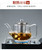 Man Sheng Glass Lead Free Borosilicate Heat Resistant Teapot Stainless Steel Infuser 950ml