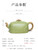 Handmade Yixing Zisha Clay Teapot Si Fang Xiang Zhu 260ml