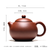 Handmade Yixing Zisha Clay Teapot Wen Dan 180ml