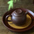 Handmade Yixing Zisha Clay Teapot Ju Lun Zhu 130ml