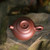 Handmade Yixing Zisha Clay Teapot Ju Lun Zhu 130ml