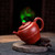 Handmade Yixing Zisha Clay Teapot Lian Hua Gong Deng 220ml