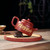 Handmade Yixing Zisha Clay Teapot Niu Zhuan Qian Kun 250ml