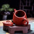 Handmade Yixing Zisha Clay Teapot Zhu Jie Shi Piao 250ml