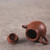 Handmade Yixing Zisha Clay Teapot Zhen Qu 150ml