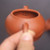 Handmade Yixing Zisha Clay Teapot Chan Lian 130ml