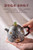 Handmade Pure Silver Teapot Chrysanthemum 190ml
