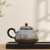 Handmade Pure Silver Teapot Zuo Jiu Chui Wen 170ml