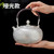 Handmade Pure Silver Kettle Ping Wan 1100ml