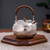 Handmade Pure Silver Teapot Teng Zhai Chui Wen 340ml