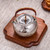 Handmade Pure Silver Teapot Teng Zhai Chui Wen 340ml