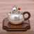 Handmade Pure Silver Teapot Da Xi Shi 375ml