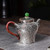 Handmade Pure Silver Teapot Bing Lie Chui Wen 190ml