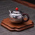 Handmade Pure Silver Teapot Hong Yu Qian Qian 280ml