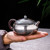 Handmade Pure Silver Teapot Huan Yin 380ml