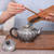 Handmade Pure Silver Teapot Fu Tu Jing Gong 400ml
