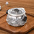 Handmade Pure Silver Teapot Nian Nian You Yu 210ml