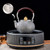 Handmade Pure Silver Teapot Zhi Pu 310ml