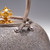 Handmade Pure Silver Teapot Zhi Pu 310ml