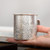 Handmade Pure Silver Tea Mug Peony 170ml